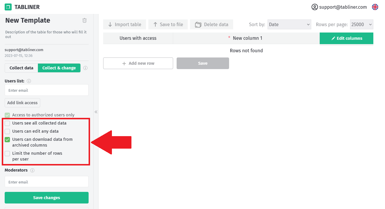 Data Access Visibility Settings img